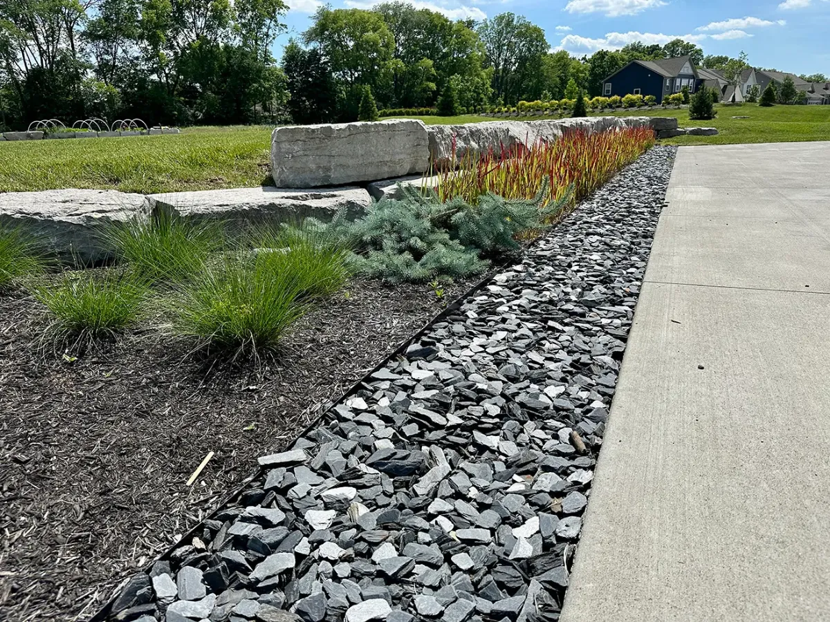 Mineral Stone Mulch